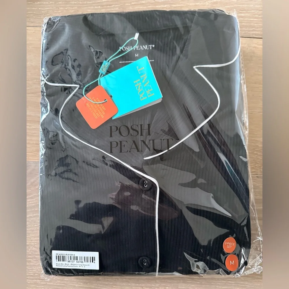 NWT Posh Peanut Ribbed PJ Set - Picture 1 of 2